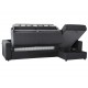 Canapé rapido angle réversible tissu gris anthracite