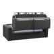 Canapé rapido tissu pas cher - canapé lit quotidien gris foncé