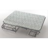 Option sommier avec matelas 18 cm