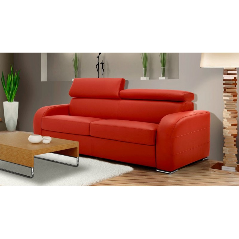 Canapé lit rapido avec appuis tête ajustables couchage quotidien