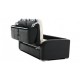 Canapé convertible rapido couchage quotidien cuir noir