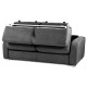 Canapé lit tissu gris foncé