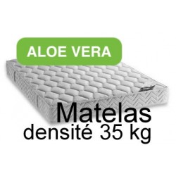 Matelas densité 35 kg Premium aloe vera