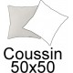 Coussin de décoration assorti