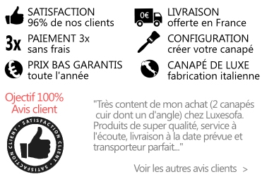 Engagements qualité Luxesofa